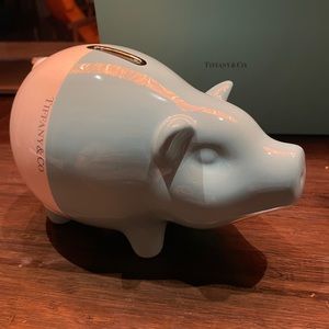 Tiffany & Co Color Block Piggy Bank - new